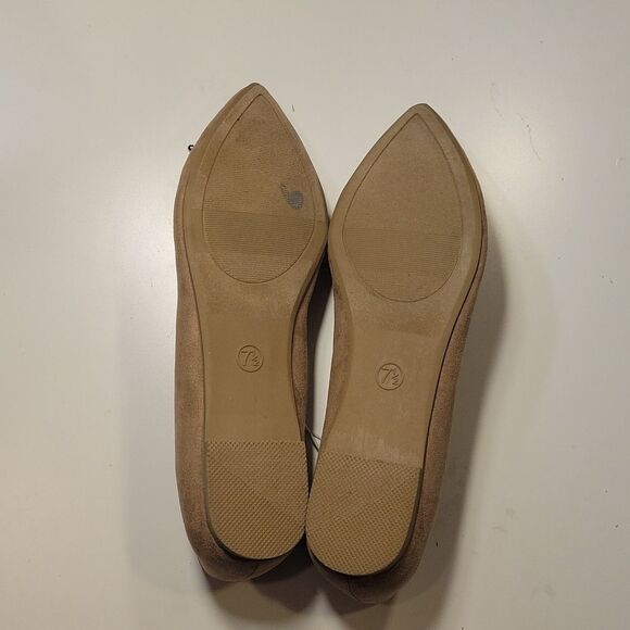 BRAND NEW MERONA POINTED TOE BALLET SUEDE FLATS SHOE - Picture 13 of 16